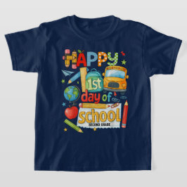 Bruh Vi Är Tillbaka 2:a Klass Tillbaka till Skolan T Shirt