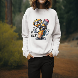 Bruh Vi Är Tillbaka, Tillbaka Till Skolan Lärare T Shirt
