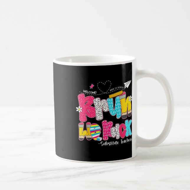 Bruh Vi Är Tillbaka Vikarier Välkomna Tillbaka Til Kaffemugg (Höger)