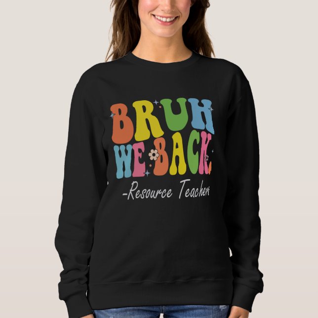 Bruh vi bach back Resource Tekers Bach to School R T Shirt (Framsida)