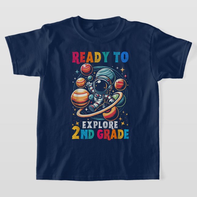 Bruh We Back 2nd Grade Back to School Second Grade T Shirt (Laydown)