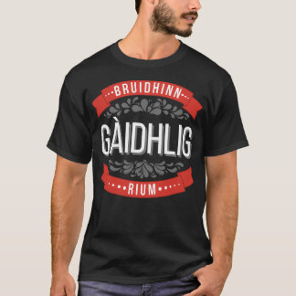 Bruidhinn Gaidhlig rium Tala gaeliska med mig röd  T Shirt