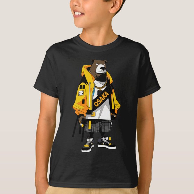 Bruin Boutique Sticker T Shirt (Framsida)