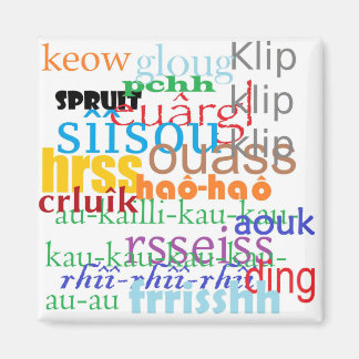 Bruits de la plage magnet