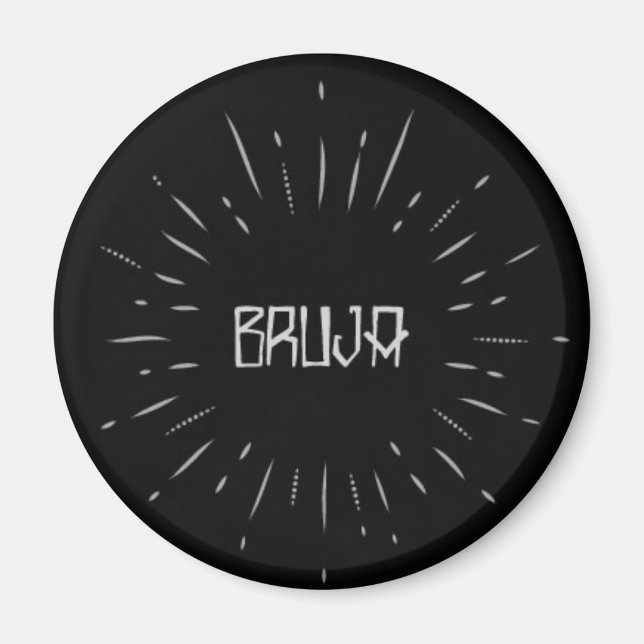 Bruja Witch Magnet (Framsidan)