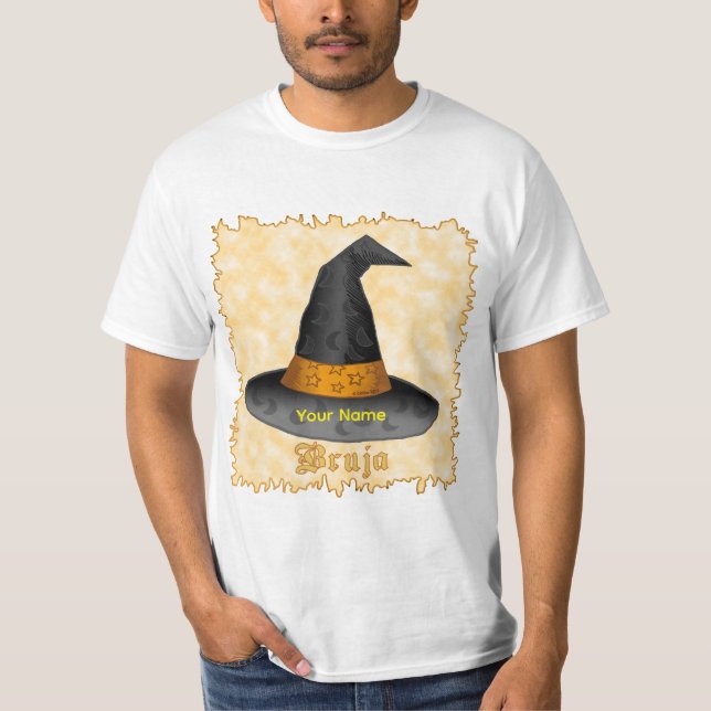 Bruja Witch T Shirt (Framsida)