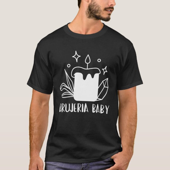 Brujeria Baby Mexican Witchcraft Wiccan Brujeria T Shirt (Framsida)