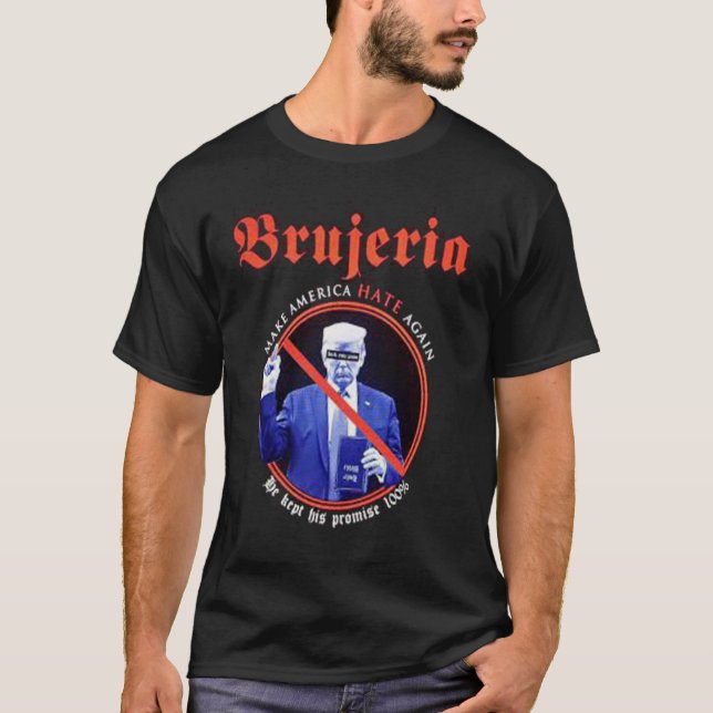 BRUJERIA BAND METAL BESS2597p T Shirt (Framsida)