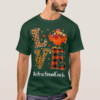 Bruksanvisning för Thanksgivingen Leopard i Kärlek T Shirt
