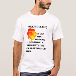 Brüllande Lejonhuvud T Shirt