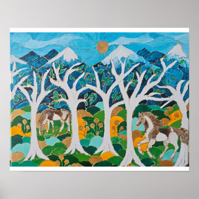 Brumbies i höglänta områden  poster (Framsidan)