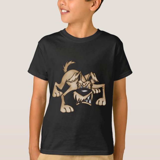 Brumma tecknad hund tee shirt (Framsida)