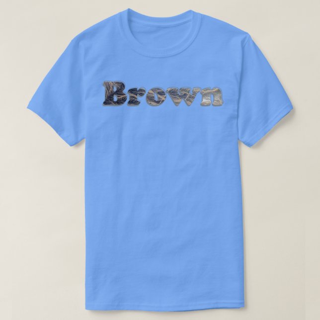Brun 1 t shirt (Design framsida)