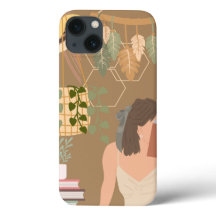 Brun Aesthetic Woman Reading Book