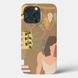 Brun Aesthetic Woman Reading Book