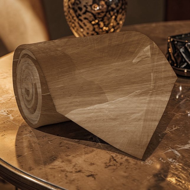 Brun akvarell skräddarsydd slips (Skapare uppladdad)