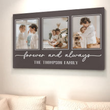 Brun anpassad fotokollage för familjeminnen
