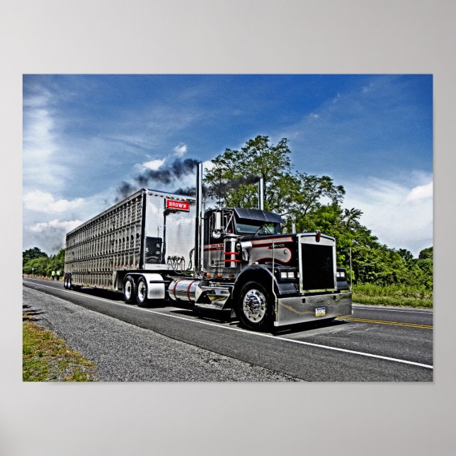 Brun B-modell Poster (Framsidan)