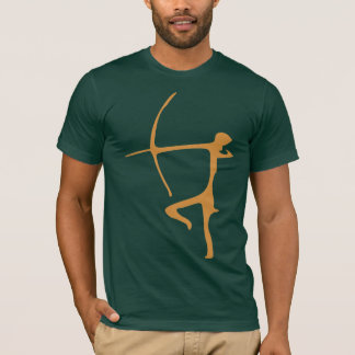 Brun bågskyttT-tröja T Shirt