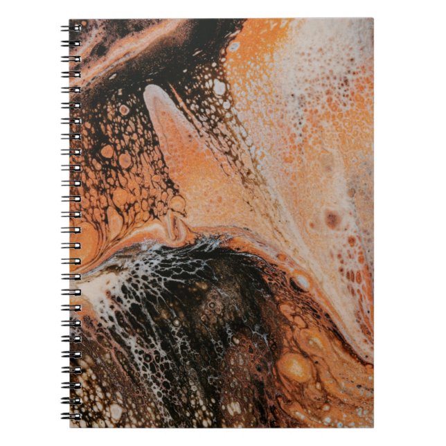 Brun bakgrund anteckningsbok (Framsidan)