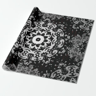 Brun bakgrund. Dörrbakgrund i vintage med Presentpapper