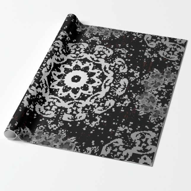 Brun bakgrund. Dörrbakgrund i vintage med Presentpapper (Utrullad)
