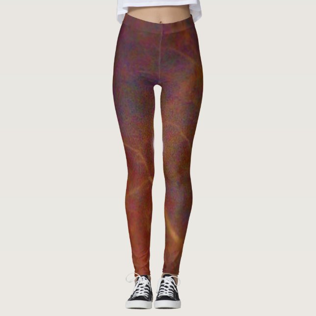 Brun baljväxter leggings (Framsida)