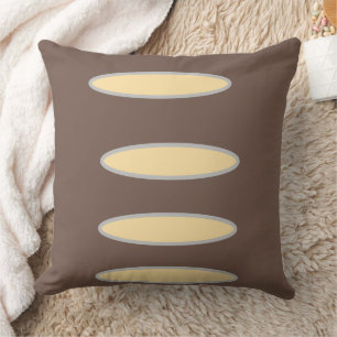 Brun Beige Kudde