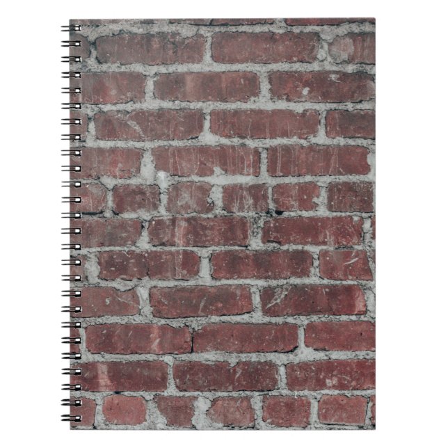 Brun betongvägg anteckningsbok (Framsidan)