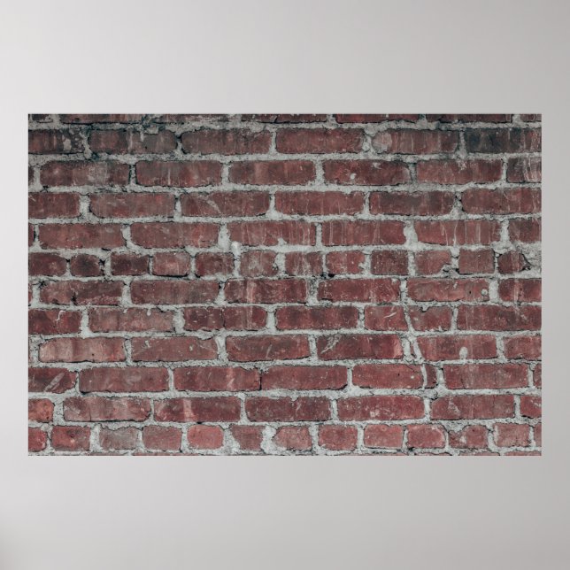 Brun betongvägg poster (Framsidan)