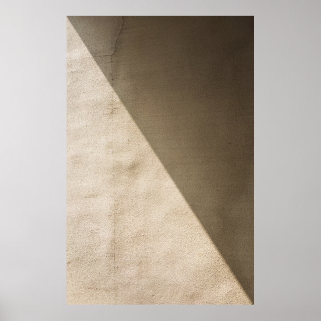 Brun betongvägg poster (Framsidan)