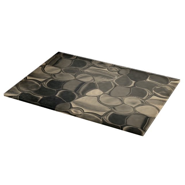 Brun biet, cirklar och rundade av former (Hörn)