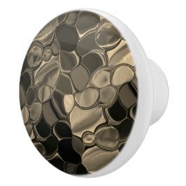 Brun biet, cirklar och rundade av former knopp