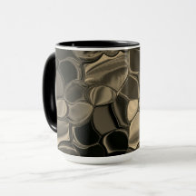 Brun biet, cirklar och rundade av former