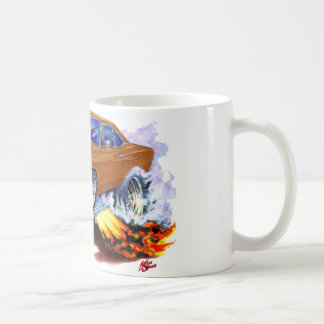 Brun bil 1968-69 för Roadrunner Kaffemugg