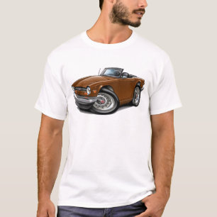 Brun bil för triumf TR6 T-shirt