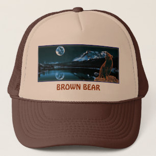Brun björn keps