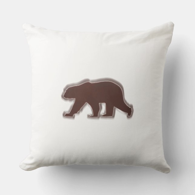 Brun björn kudde (Framsida)