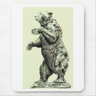 BRUN BJÖRN Mousepad Musmatta