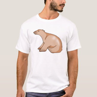 Brun björn tee
