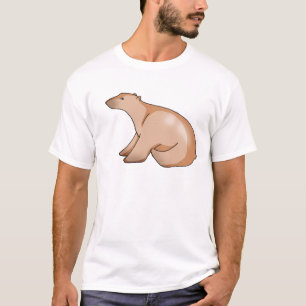 Brun björn tee shirt