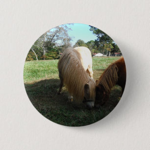 Brun blond, "Miniature Horses"Two Little Ponies" Knapp