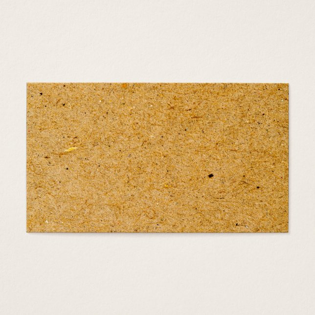 Brun brädbrädesbakgrund Struktur Design Visitkort (Framsidan)
