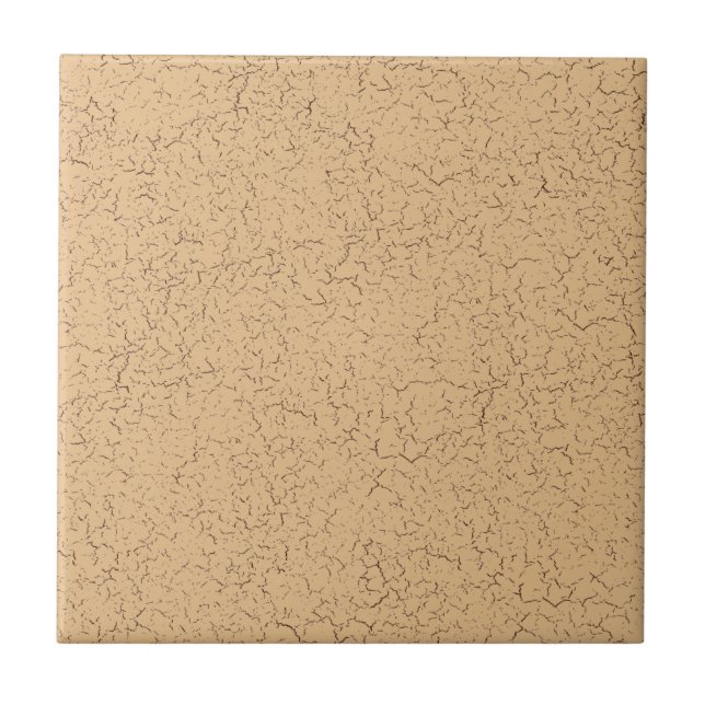 Brun bricka för latte Glaze Solid Färg Tile Kakelplatta (Framsidan)