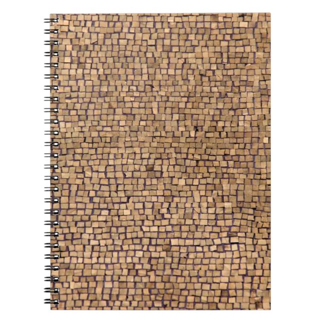 Brun brickblock anteckningsbok (Framsidan)