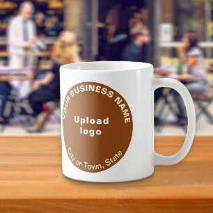 Brun Business Brand på Mugg