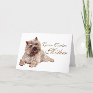 Brun Cairn Terrier Mors Dag Kort