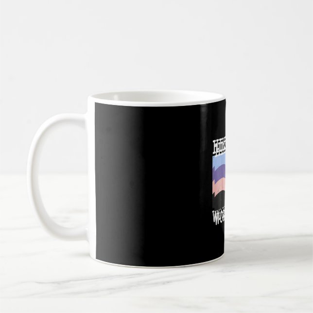 Brun chihuahua vandring mer oro mindre grafisk kaffemugg (Vänster)