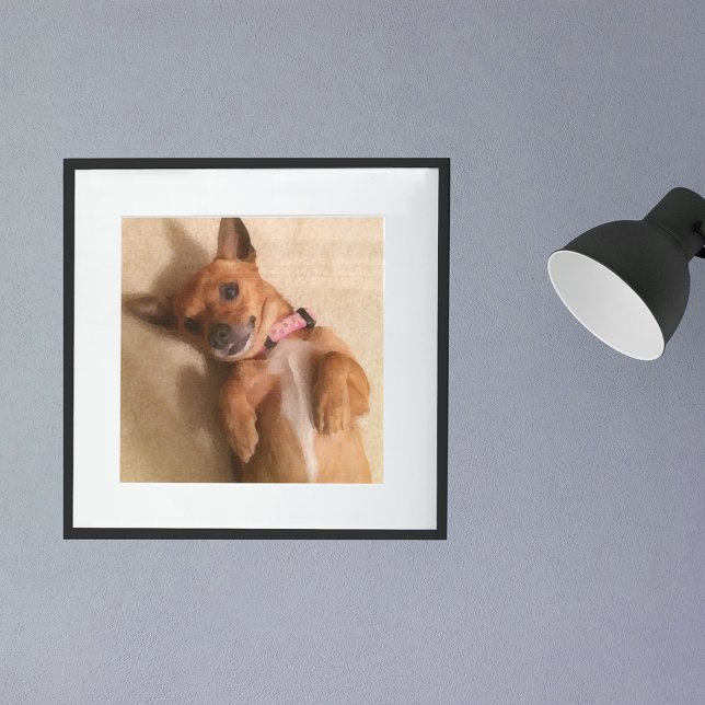 Brun Dachshund Valp Hund Bukläge Poster (Skapare uppladdad)