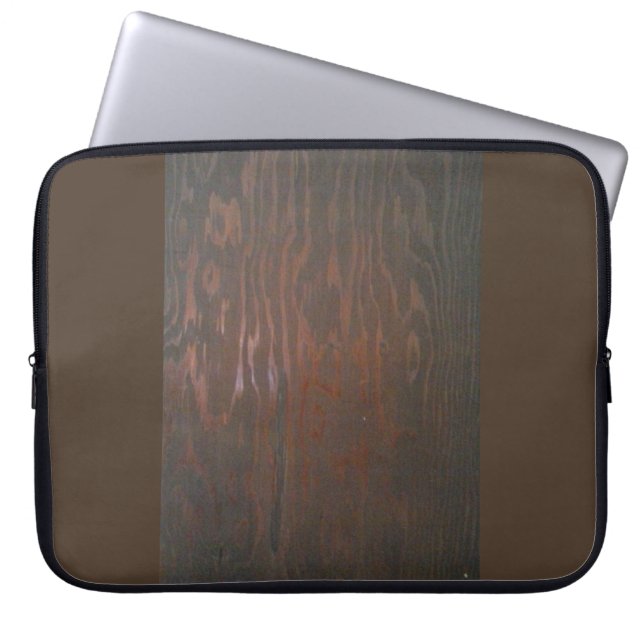 Brun datorSleeve Laptop Sleeve (Framsidan)